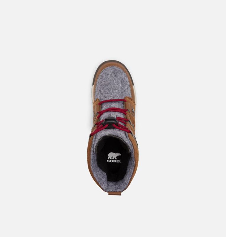 Sorel Barn Vinterkängor Brun - Youth Whitney™ Ii Suede - GBO-926805